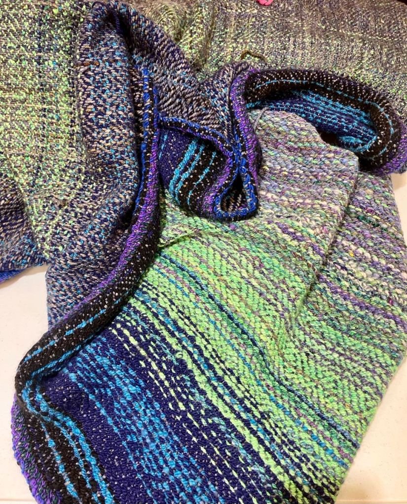 Twill yardage in a variety of colors.