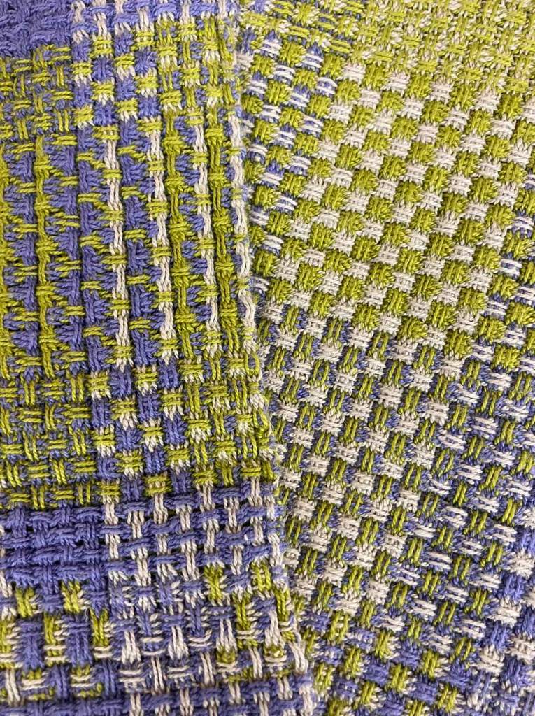 Closeup of David L.'s yardage project.